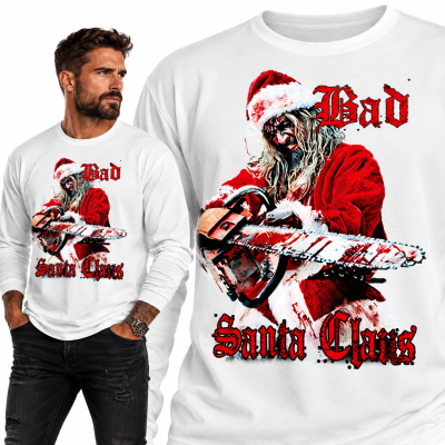 LONGSLEEVE ŚWIĄTECZNY  BAD SANTA CLAUS